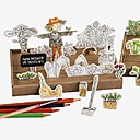 Le potager de Printemps et celui d'Automne.