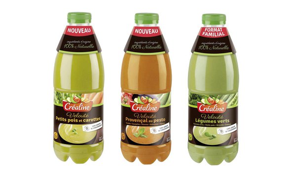 Au rayon frais, sans additif et peu salées, Créaline propose 3 nouvelles soupes délicieuses pour passer un hiver light et douillet.
