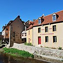 Atelier musée des cartons de la tapisserie d'Aubusson dans le quartier de la Terrade.