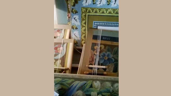 Cartons, fragments  restaurés et marouflés.