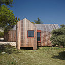 Les pentes de toit sont des lignes de fuite étudiées selon l’orientation résultant du centre du plan en étoile.