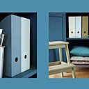 Résultat 2 : à gauche, focus sur les porte-revues relookés et, à droite, une idée du rendu de votre nouveau marchepied.