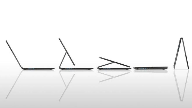 Offrant les mêmes fonctionnalités qu’un ordinateur portable et la praticité d’une tablette, l’Aspire R13 peut se mettre très simplement en mode lecture, en mode création et en mode visionnage.