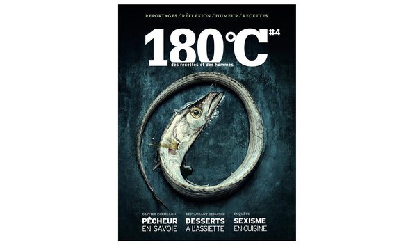 Entre magazine culinaire et livre sur le terroir, 180° propose des portraits de chefs et des reportages pour les amoureux de la bonne chère.