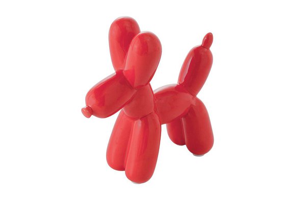 En trois coloris, rouge, noir ou blanc, affirmez votre amour pour la gente canine avec le petit chien Funny Dog en céramique, chez Conforama. Dim : L 12 x H 19 x P 14 cm,  9,90 euros.