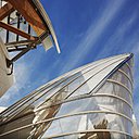 La structure complexe de l’architecture a été mise au point par une équipe d’ingénieurs pour permettre au projet de Frank Gerhy de se concrétiser. Fondation Louis Vuitton.