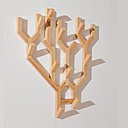 Un design original pour cette patère en bois de 56 x 69 cm 92,50 €. Patère Essence. Coming B. Chez delamaison.fr