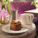 Angel Cake au chocolat à l'heure du Tea Time de l'Hotel Favart.