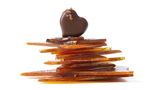 Cœur craquant de la Saint-Valentin 2015, à La Maison du Chocolat.