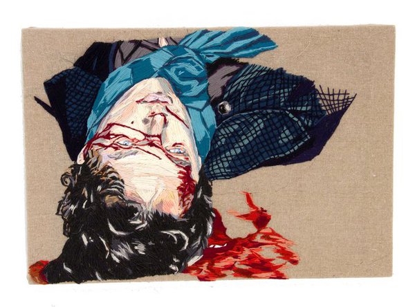 Julie Sarloutte est présentée par le collectif Fiber Art Fever.