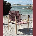 On craque pour ce modèle, aux motifs semblables à des coraux. Une version idéale pour une décoration esprit bord de mer.