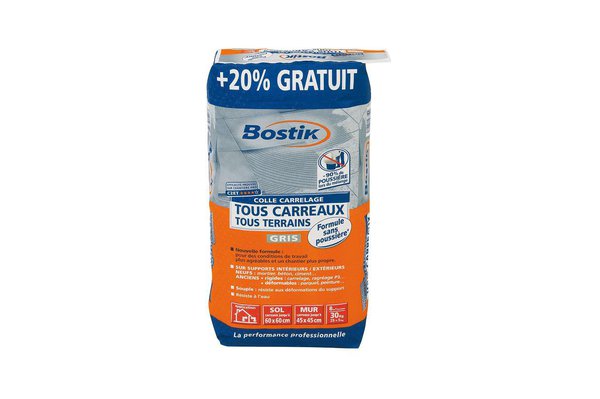 Colle pour tous les carreaux – tous les terrains.