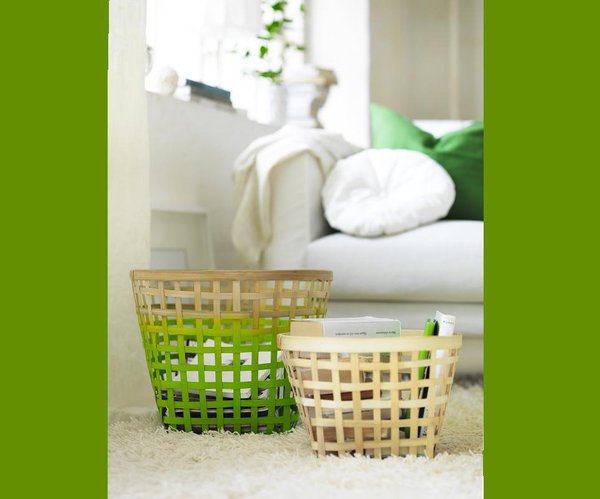 Pour tout ranger et faire place nette dans votre intérieur, adoptez sans plus tarder ces élégantes corbeilles en bambou, dessinées par Nike Karlsson, et déclinées en noir, vert ou au naturel. Corbeille en bambou : de 4,99 € à 19,99 €, selon la taille.