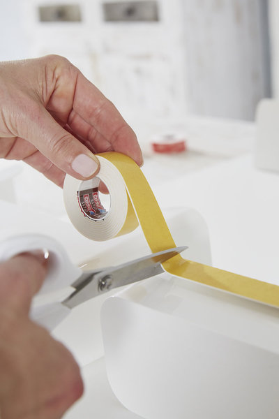 Etape 4-Découpez les bandes à la taille voulue