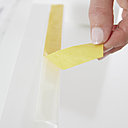 Etape 6- Appuyez fermement chaque élément à l'emplacement marqué sur le panneau pendant cinq seconde