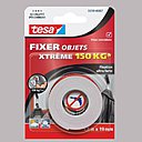 Pour bien fixer utiliser : fixer objets Xtrême 150 kg de Tesa.