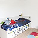 La couleur habille les chambres d’enfant.