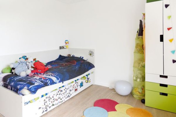 La couleur habille les chambres d’enfant.