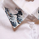 Transférez les motifs à l'aide du papier transfert et d'un fer à repasser (sans vapeur).