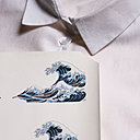 Imprimez les motifs en miroir.