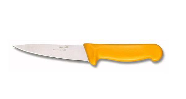 Pour ensoleiller votre cuisine : couteau à désosser Profil, longueur 14 cm, 25 € chez Deglon.