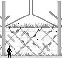 Sensomoto - Plan du nid végétal.