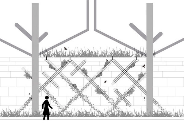 Sensomoto - Plan du nid végétal.