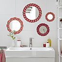 Une décoration colorée et originale au gré de vos envies. Jouez sur la disposition des miroirs pour donner plus de cachet à votre pièce.