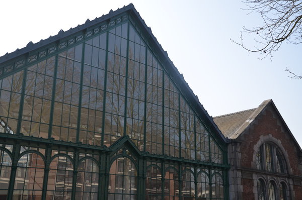 Le MMM offre une grande ouverture à la lumière. Réalisation de l’Atelier d’architecture Pierre Hebbelinck et Pierre de Wit.