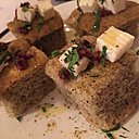 Focaccia servie avec le Spritz.