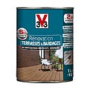 Le produit V33 Rénovation Terrasse &amp; Bardage est disponible sur le site www.V33.fr. Il faut attendre environ deux semaines avant d’obtenir une performance ainsi qu’une résistance optimale de votre terrasse.