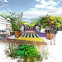 De jolis stands vous attendent tout au long de ce salon Envies d’Eté. Une atmosphère conviviale et estivale.