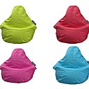 Les fauteuils Pear2Pear offrent une forme originale. Idéal pour un fauteuil relaxant, et pas des plus imposants.