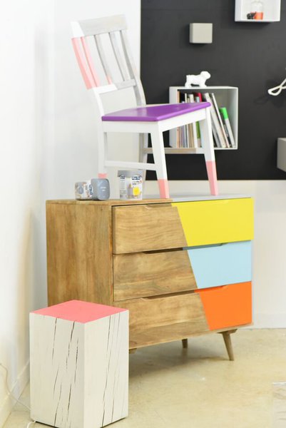 Chaise, commode ne résisteront pas à vos envies de changement...