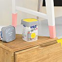 Des couleurs, tendres et des couleurs vives, font le charme de cette collection de peintures.