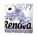 Renova est une marque portugaise, créée en 1818. Cette entreprise fabrique notamment des mouchoirs et des rouleaux de papiers de toilette de qualité.