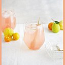 Le cocktail tout en fraîcheur « la vie en rose », pour un mariage de calvados et de jus exotiques à couper le souffle. Idéal pour vos soirées d’été en famille ou entre amis.