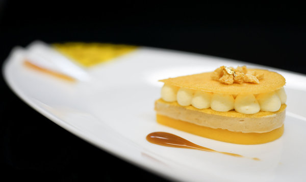 La mangue, dernier dessert à ponctuer le repas.