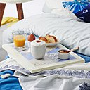 Plateau en mosaïque, joli et fonctionnel réalisé très facilement avec des carreaux disposés dans un cadre en bois.