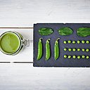 La recette du velouté de petits pois à la menthe. Une recette douce et parfumée qui se conservera parfaitement dans les bocaux Le Parfait.