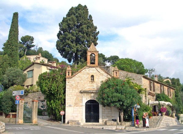Coin de rue charmant à Saint-Paul de Vence.