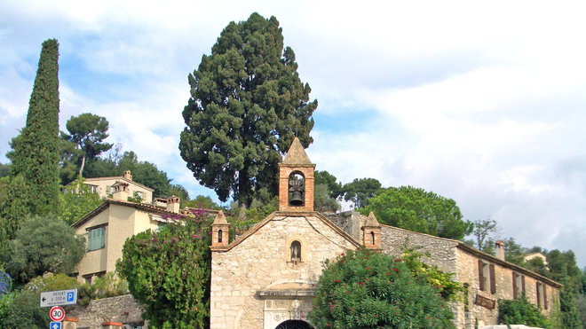 Coin de rue charmant à Saint-Paul de Vence.