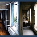 Au second niveau, les pièces étriquées composaient un espace traditionnel qui ne profitait pas du charme du jardin.