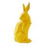 Ce mignon lapin japonisant en résine, H 24 cm, existe en blanc et en jaune. 12,90 €. Becquet.