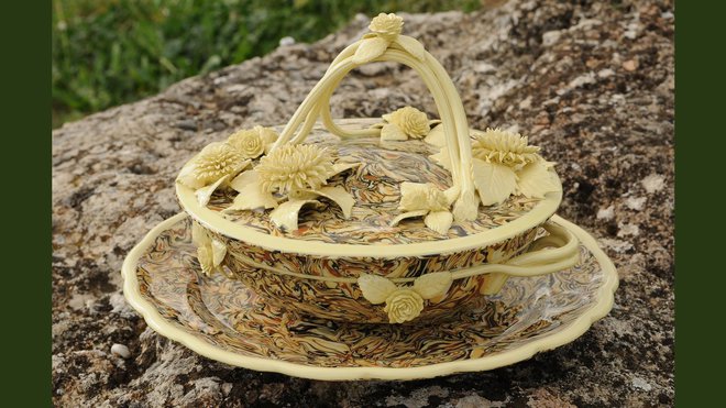 Créations d’André Nouaille-Degorce qui se caractérisent par une grande recherche des formes et des couleurs. Créations d’André Nouaille-Degorce qui se caractérisent par une grande recherche des formes et des couleurs.