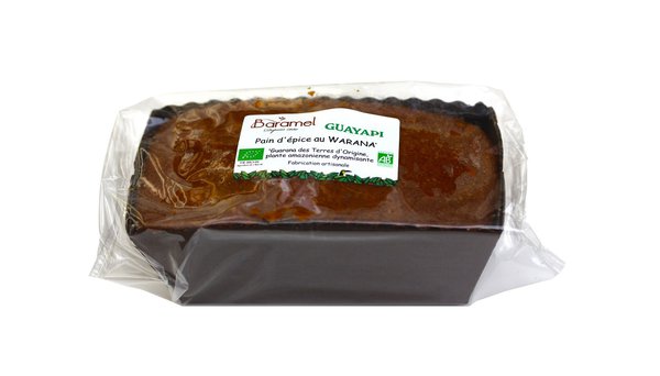 Un pain d’épices revisité aux notes originales grâce aux goûts anciens du warana. 9,60 € les 400 g. Guayapi.