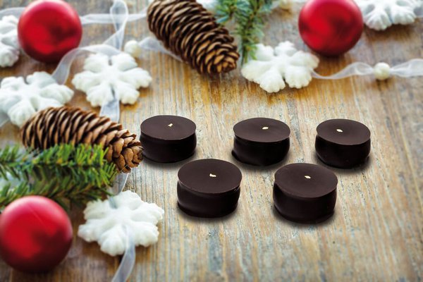 De délicieux palais au chocolat, qui fondent merveilleusement dans la bouche.