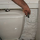 Etape 6 : couper le robinet d’arrivée d’eau.