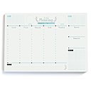 Pour bien s'organiser, un planning en papier. 16 €. Laurette Déco.