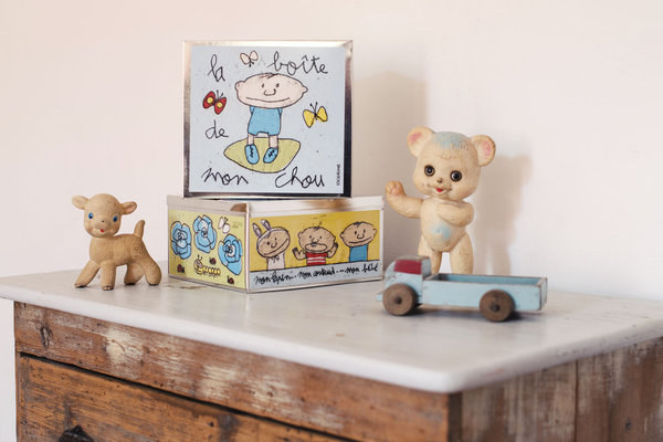 Boîte de mon chou. 21,5 x 23 x 12 cm 25 €.